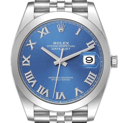 rolex datejust oro uomo|rolex datejust blu.